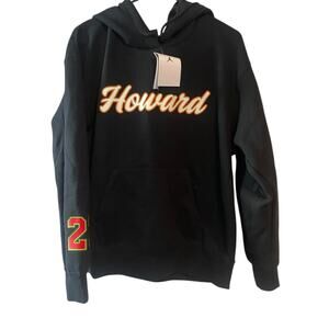 Nike Jordan X Howard University Women's Satin-Lined Pullover Hoodie Size S